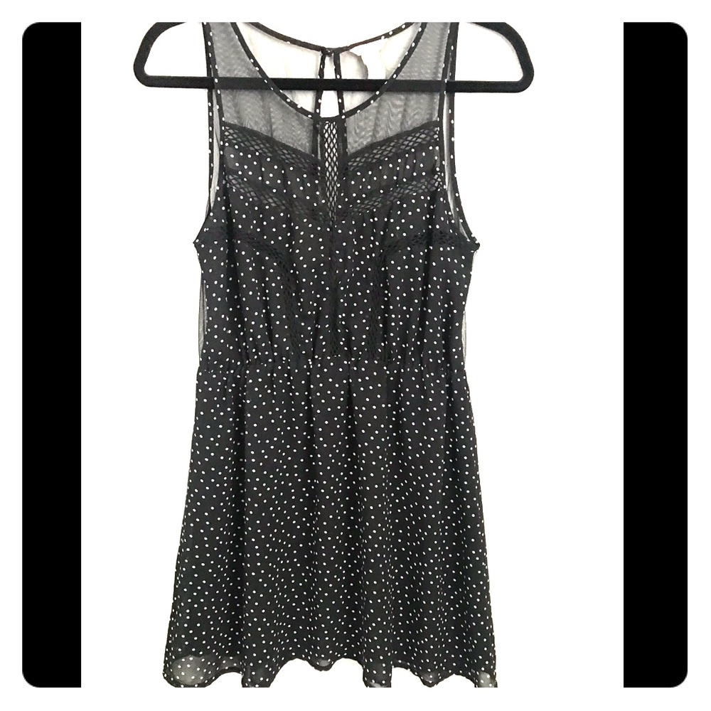 Black and white dress
